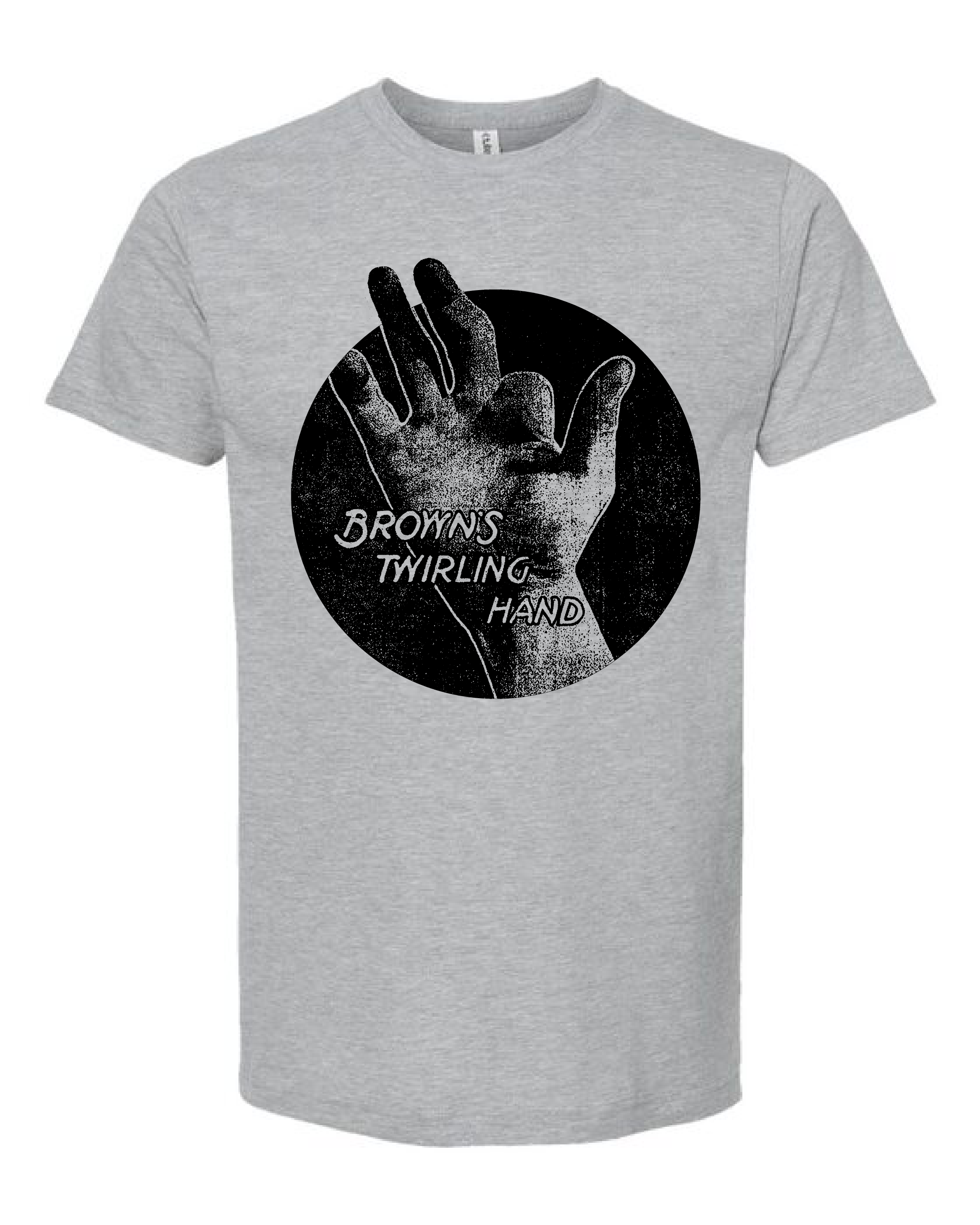 Brown's Twirling Hand Unisex Tee