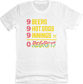 9-9-9 Challenge - San Diego Baseball Tee