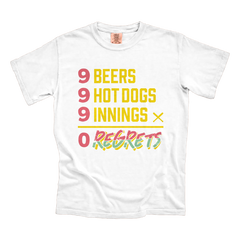 9-9-9 Challenge - San Diego Baseball Comfort Colors Tee