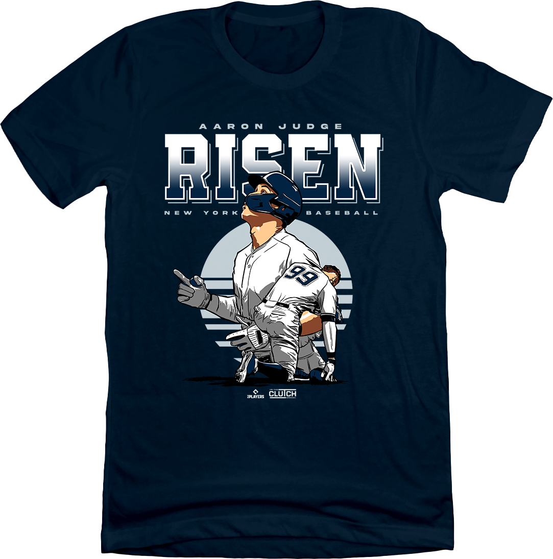 Aaron Judge Risen T-shirt Navy Blue In The Clutch