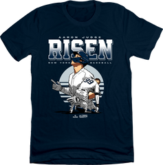 Aaron Judge Risen T-shirt Navy Blue In The Clutch