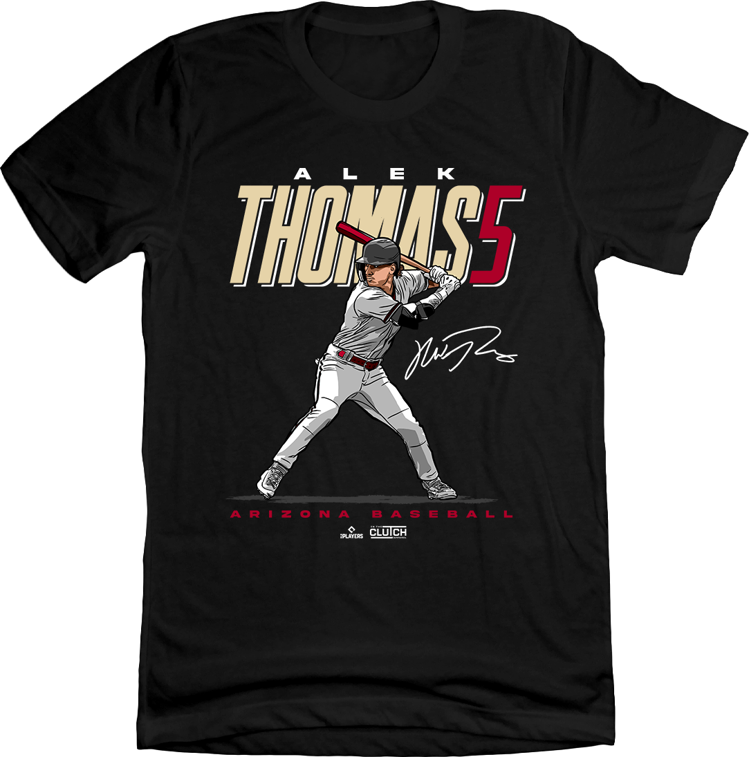 Alek Thomas Name and Number MLBPA T-shirt In The Clutch