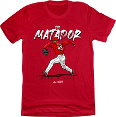 Alexis Diaz - The Matador T-shirt In The Clutch Red
