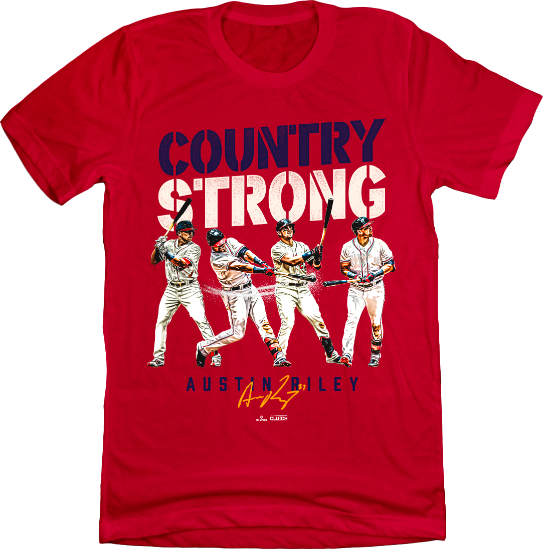 Austin Riley Country Strong MLBPA Tee In The Clutch