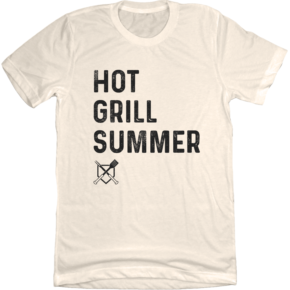 Hot Grill Summer - Baseball BBQ Tee