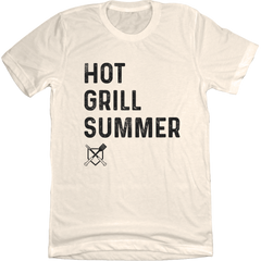 Hot Grill Summer - Baseball BBQ Tee