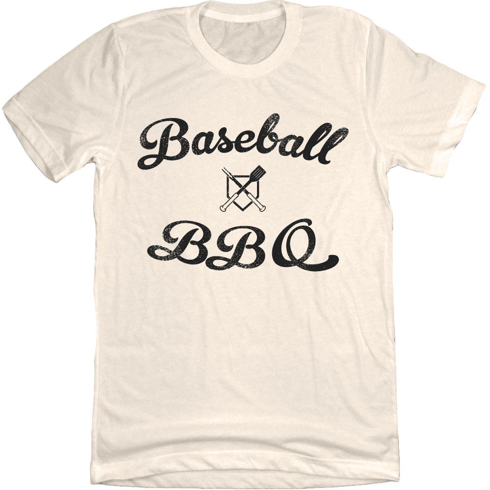 Baseball BBQ Logo Tee