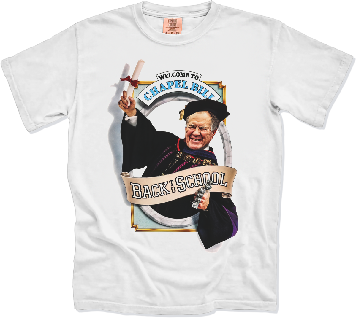 Back to School at Chapel Bill CC Tee