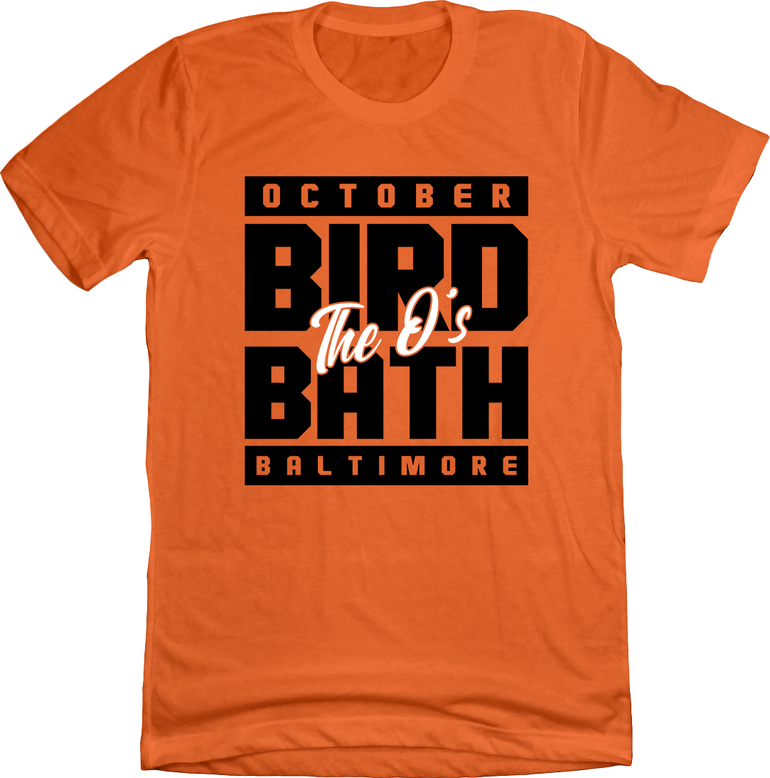 October Birdbath In The Clutch