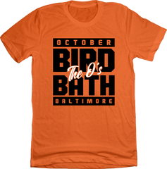 October Birdbath In The Clutch