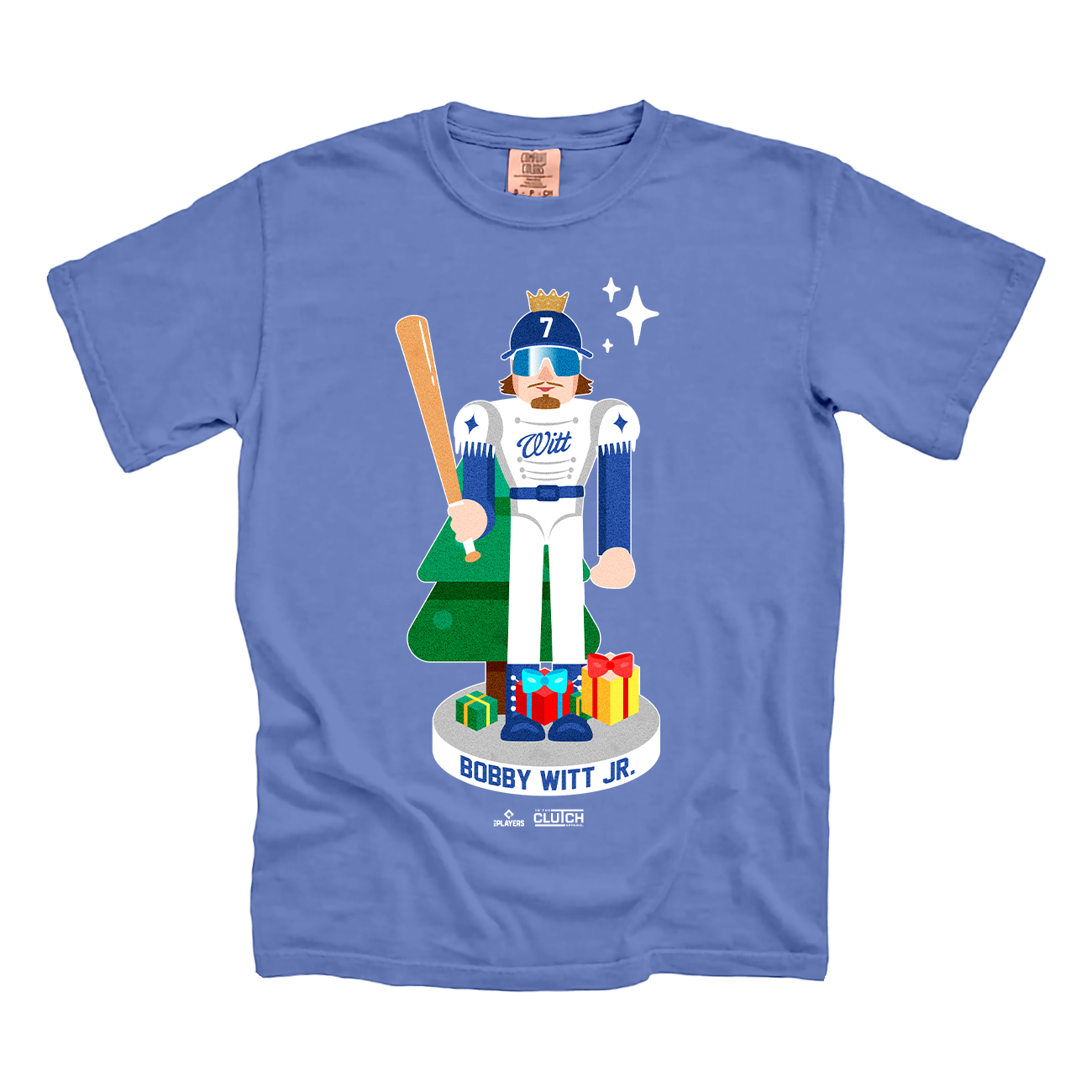 Bobby Witt Jr. MLBPA Nutcracker Comfort Colors Tee