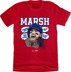 Brandon Marsh Potrait MLBPA Tee In The Clutch