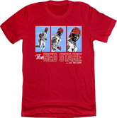 Bryce Harper Red Stare Red T-shirt In The Clutch
