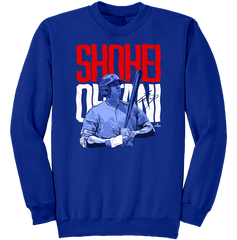Official Shohei Ohtani Candian Spotlight Crewneck Sweatshirt