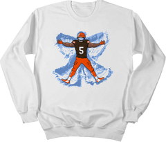 Cleveland Dub Snow Angel Sweatshirt
