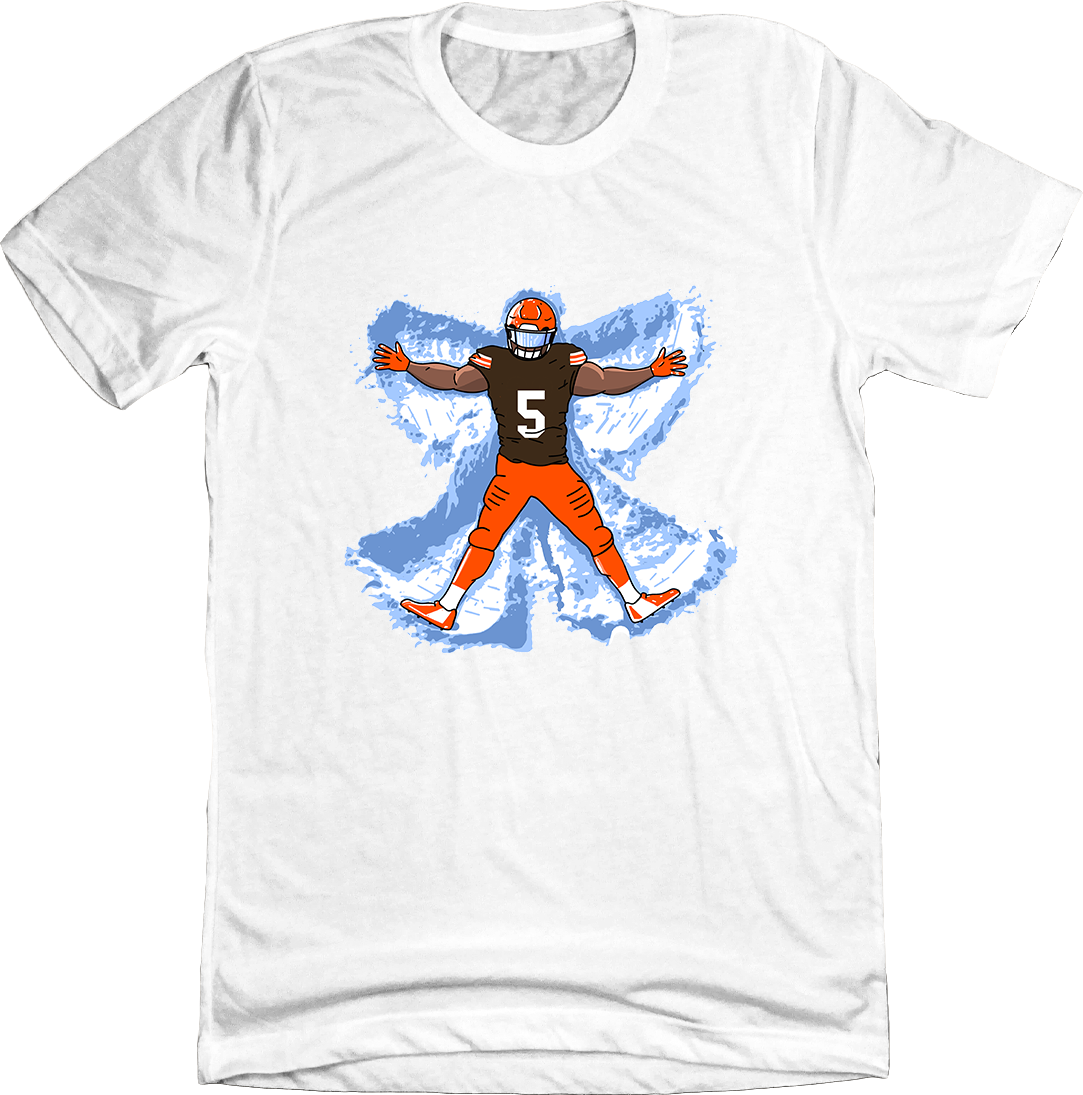 Cleveland Dub Snow Angel Tee