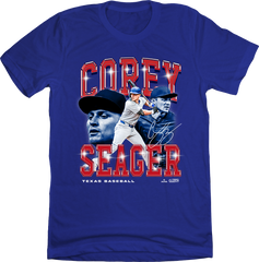 Corey Seager Retro Flair Tee