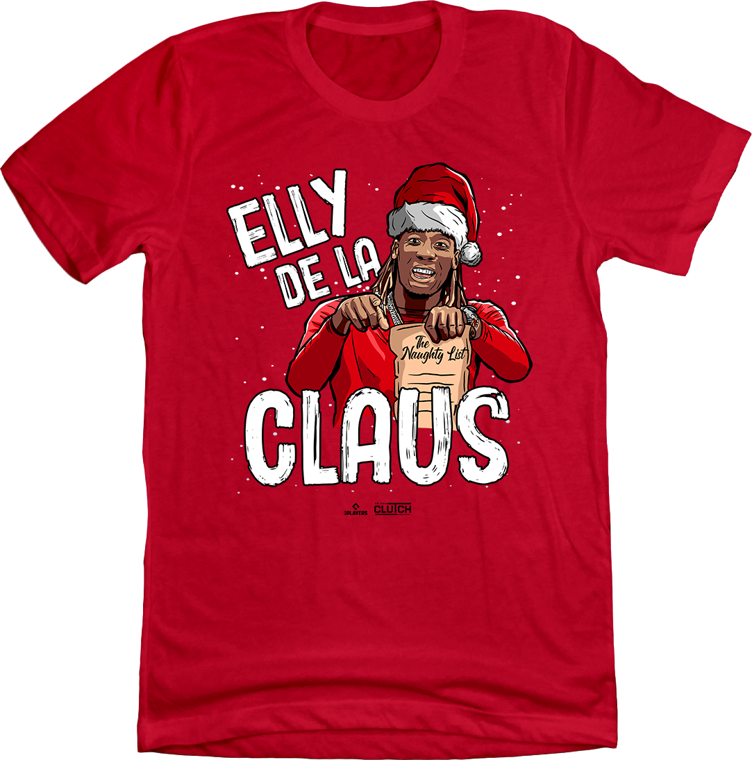 Elly De La Clause Naughty List MLBPA Tee In The Clutch