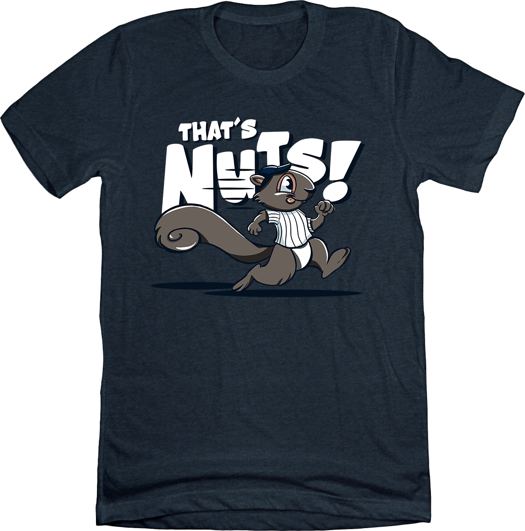 new york bronx squirrel unisex navy tee