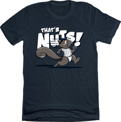 new york bronx squirrel unisex navy tee