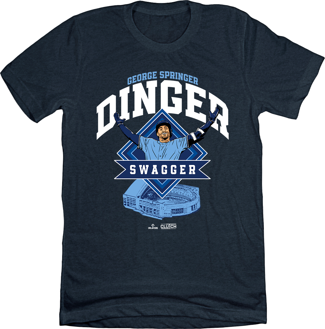 George Springer Swagger MLBPA T-shirt navy T-shirt In The Clutch