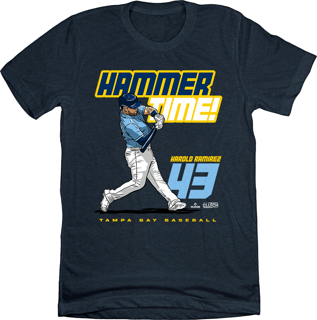 Harold Ramirez Hammer Time Navy T-shirt In The Clutch