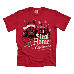 "I'll Steal Home for Christmas" Elly Christmas CC Tee