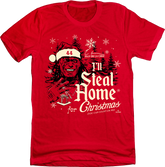 "I'll Steal Home for Christmas" Elly De La Cruz Christmas Tee