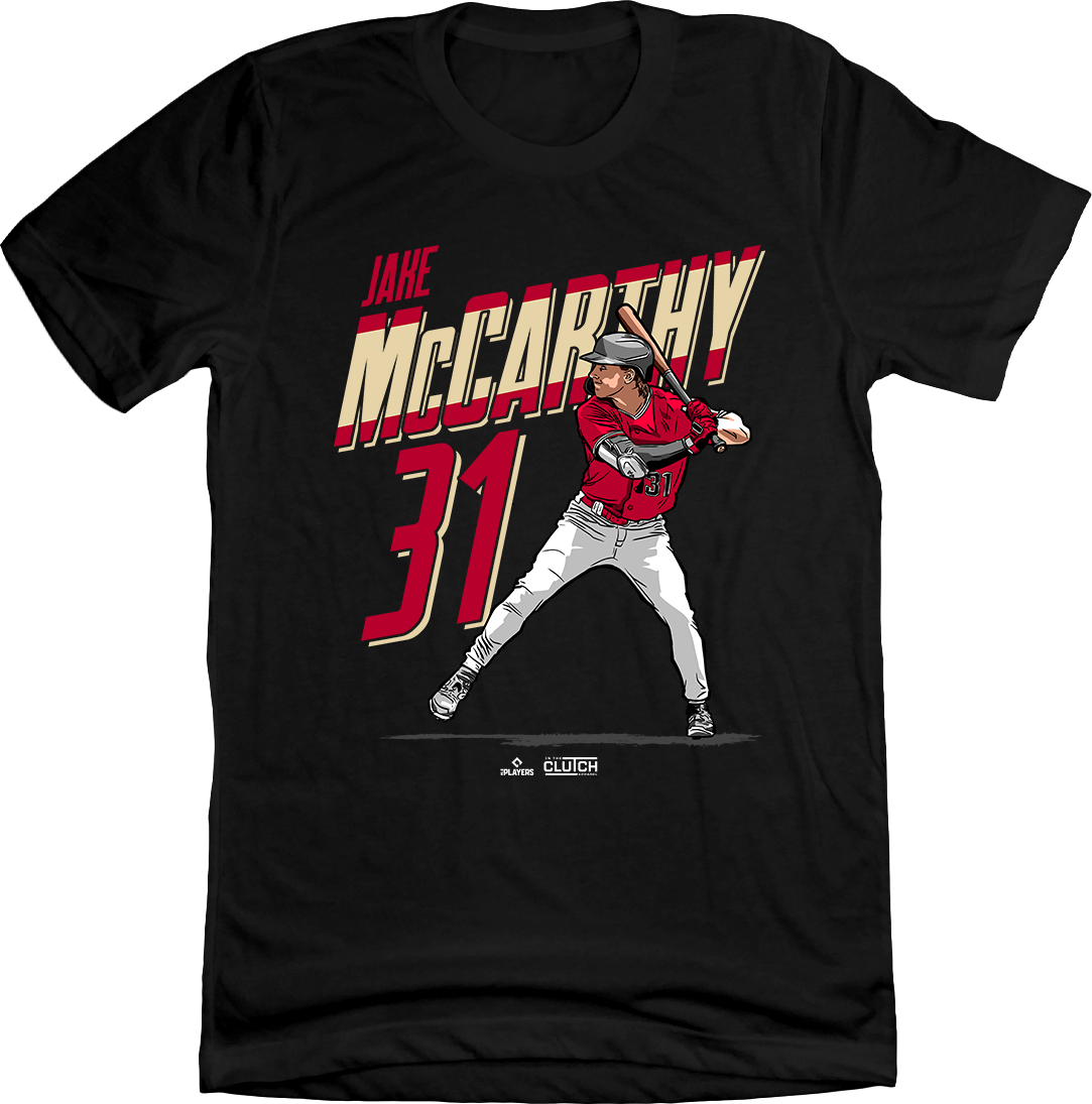 Jake McCarthy Name & Number MLBPA Tee In The Clutch