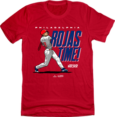 Johan Rojas Time red T-shirt In The Clutch