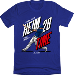 Jonah Heim - Heim Time blue T-shirt In The Clutch