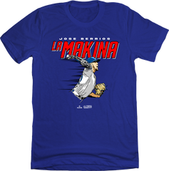 Jose Berrios La Makina MLBPA Tee blue T-shirt In The Clutch