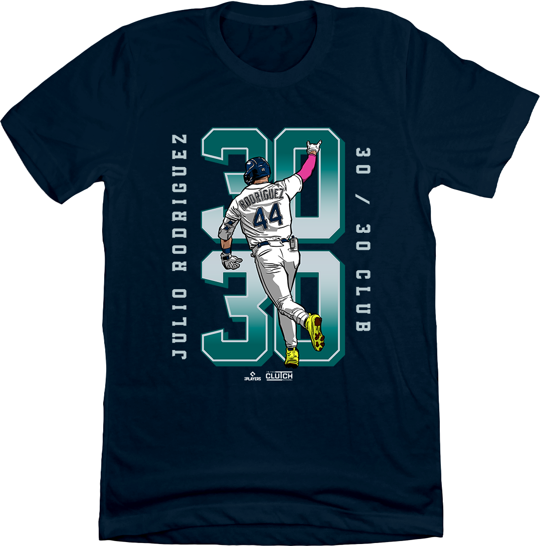 Julio Rodriguez Trident 30-30 Club MLBPA In The Clutch