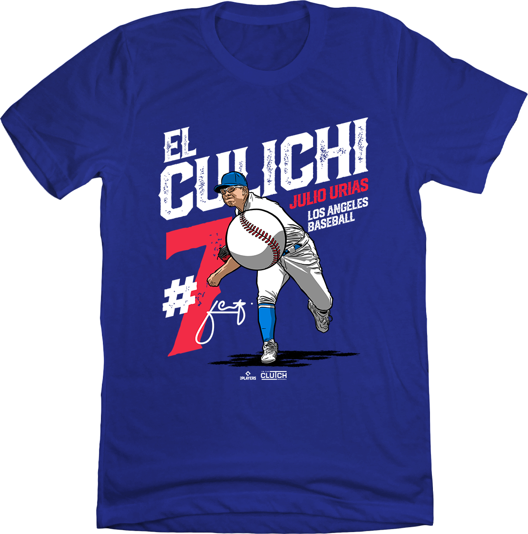 Julio Urias El Culichi MLBPA Tee In The Clutch