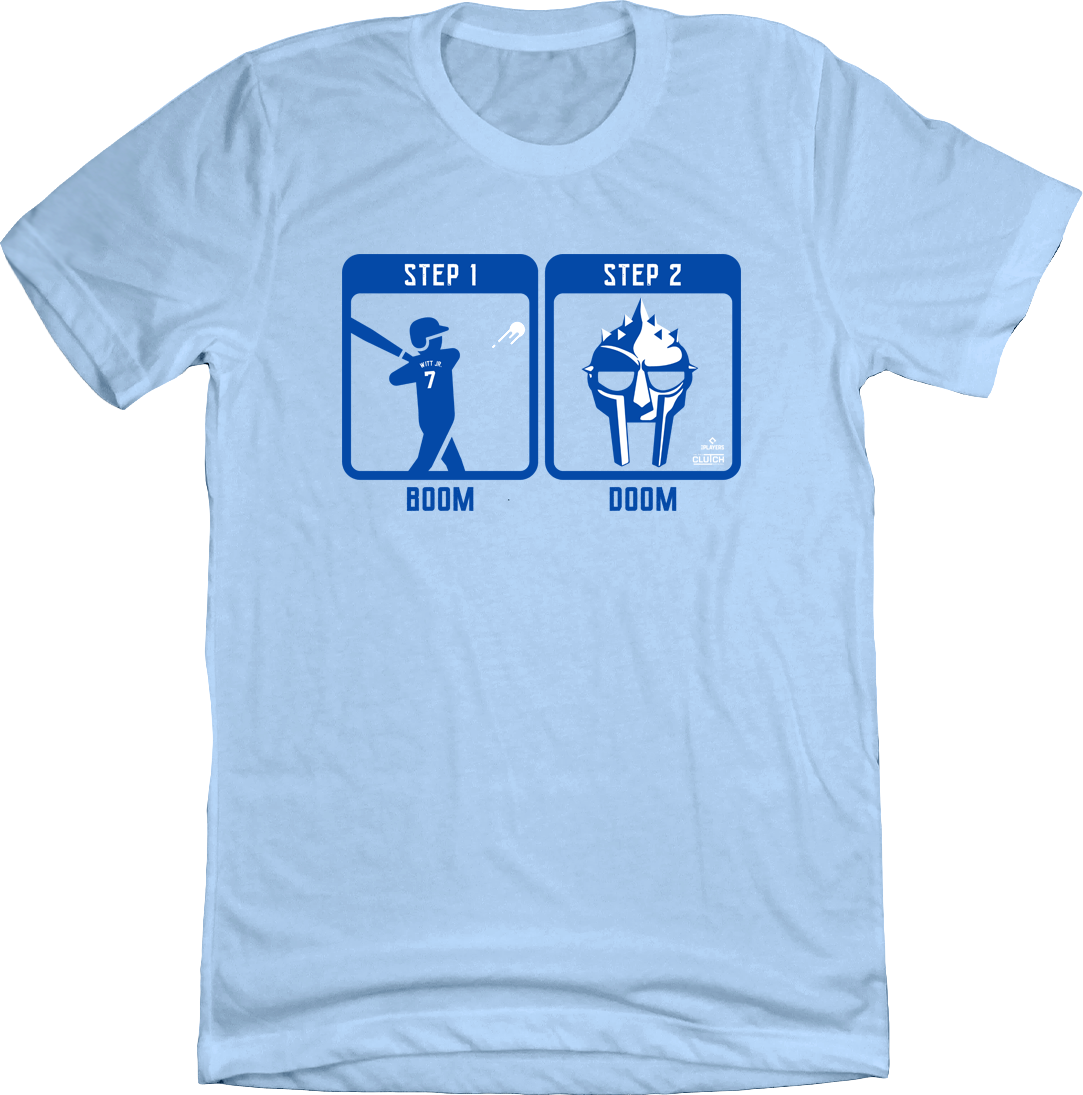 Kansas City Homer Celebration Boom and Doom T-shirt In The Clutch