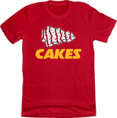Kansas City Cakes Football T-shirt red In The Clutch