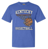 Kentucky Basketball Hoop Swoosh CC Tee