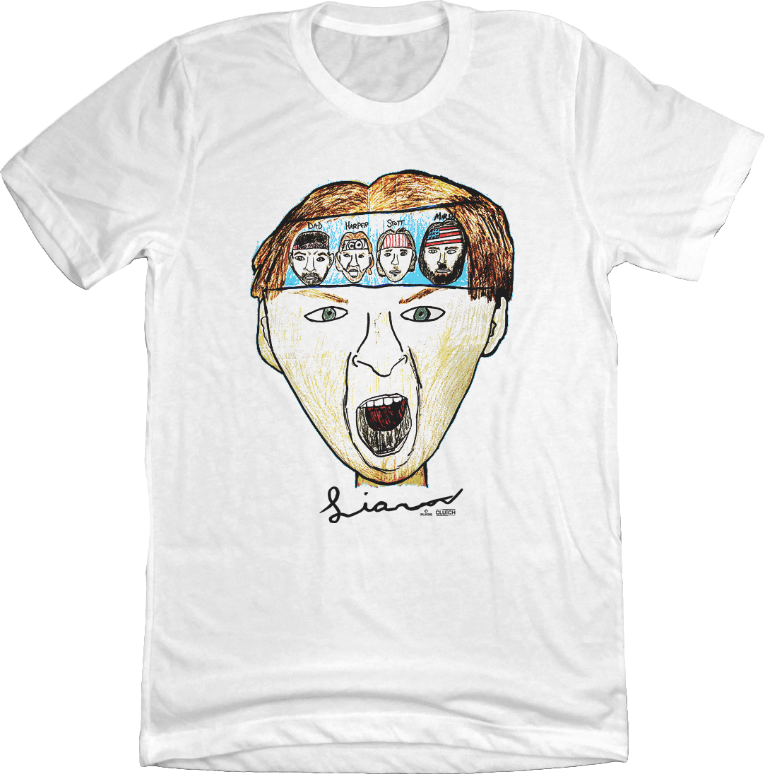 Nick Castellanos Illustration 2023 Liam Castellanos White T-shirt In The Clutch