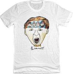 Nick Castellanos Illustration 2023 Liam Castellanos White T-shirt In The Clutch