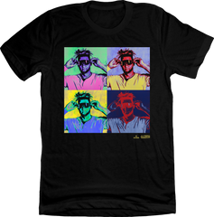 Lourdes Gurriel Jr. Warhol Black Unisex Tee