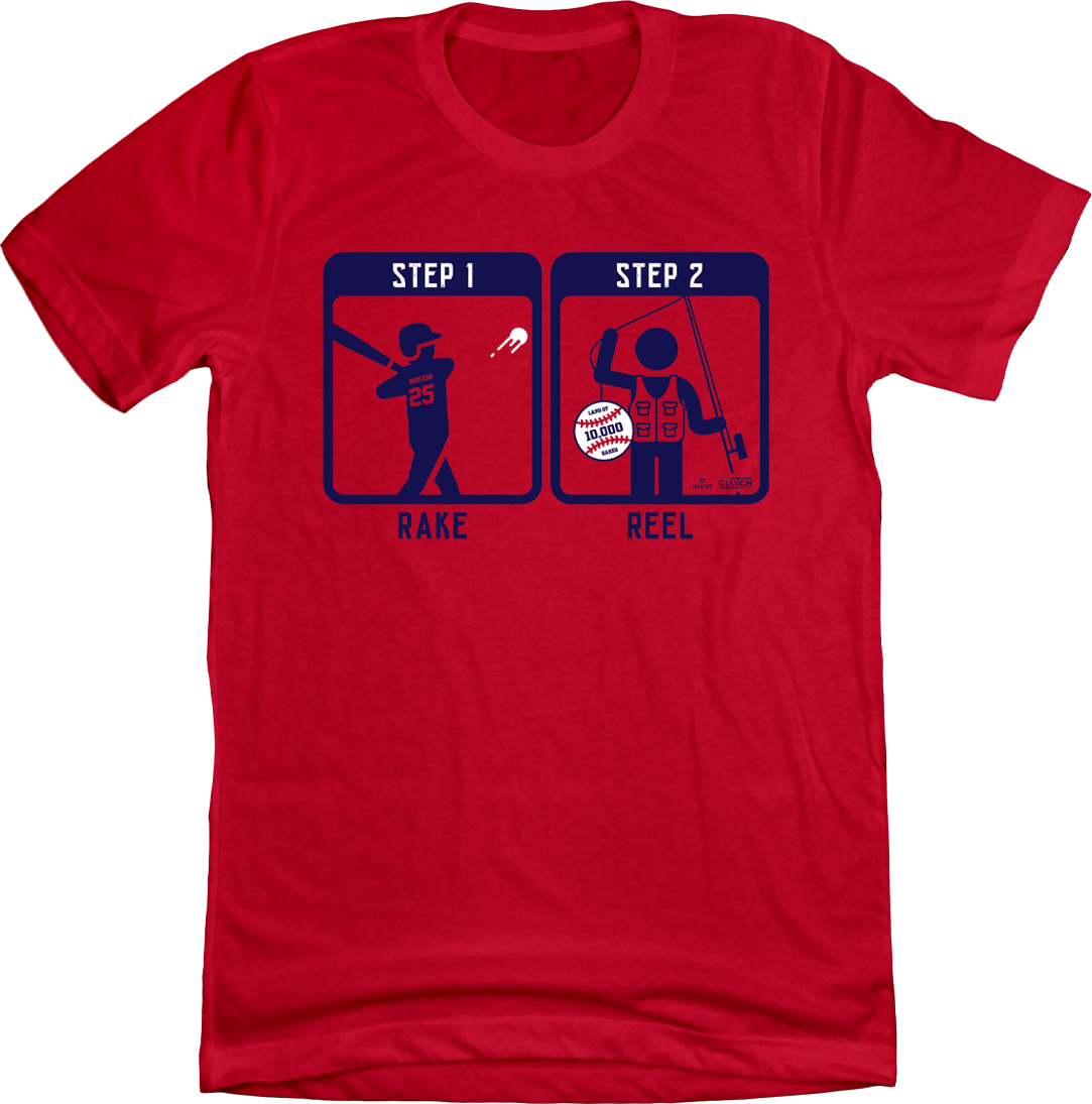 Rake and Reel Minnesota Home Run Rally T-shirt In The Clutch