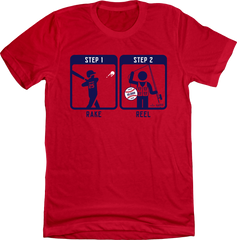 Rake and Reel Minnesota Home Run Rally T-shirt In The Clutch