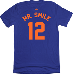 Francisco Lindor “Mr. Smile” Caricature Shirsey