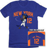 Francisco Lindor “Mr. Smile” Caricature Shirsey