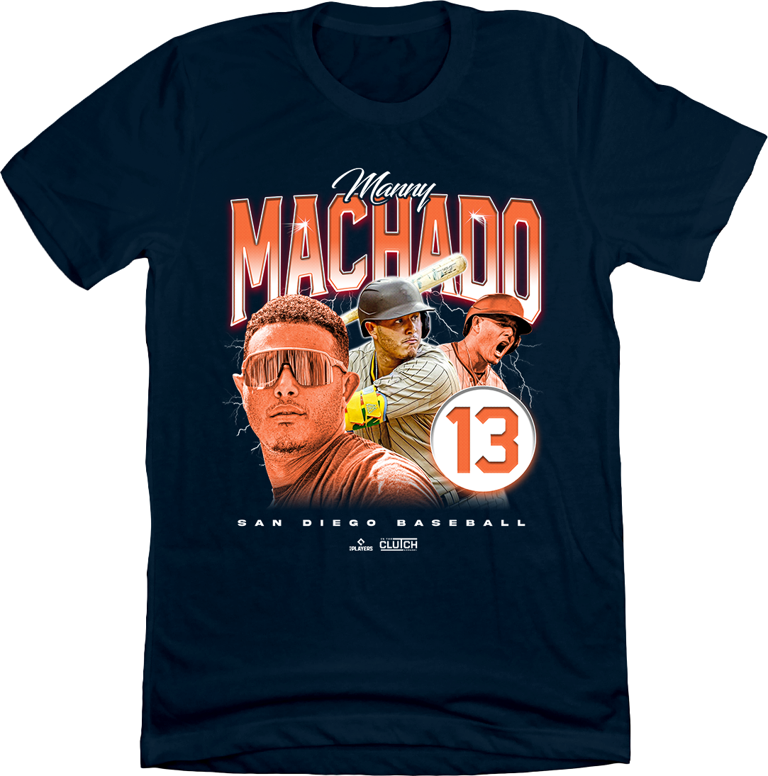 Manny Machado Retro '90s T-shirt In The Clutch