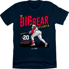 Marcell "Big Bear" Ozuna Navy T-shirt In The Clutch