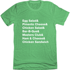 Egg Salad & Golf Food Tee
