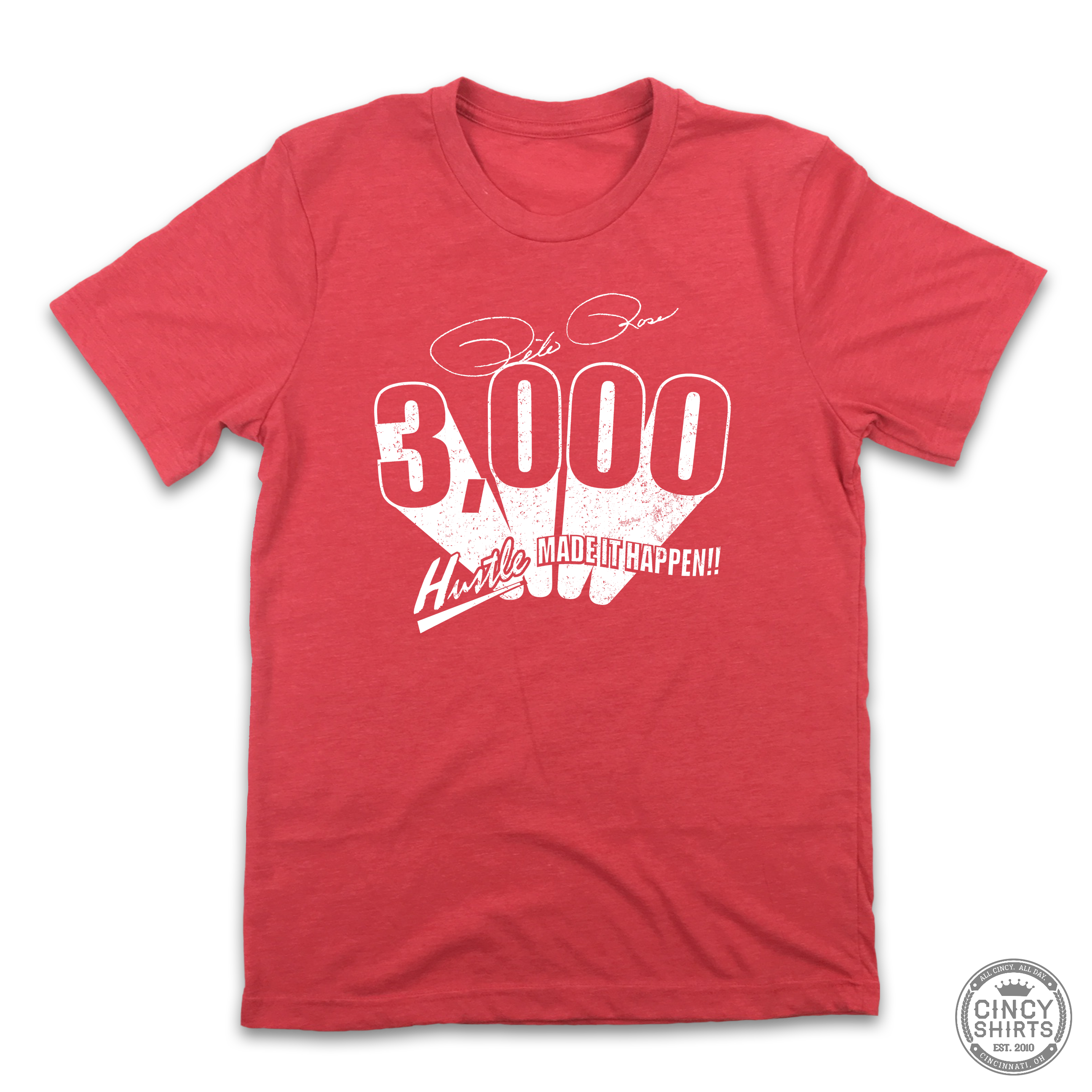 Pete Rose 3000 Hits - Cincy Shirts