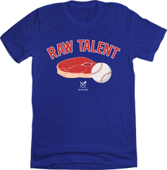 Raw Talent - Baseball BBQ Royal Tee