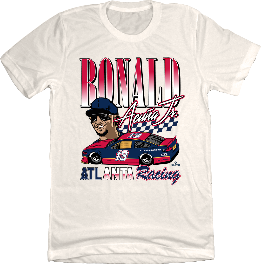 Ronald Acuña Jr. Atlanta Racing Natural Tee